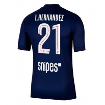 Paris Saint-Germain Lucas Hernandez #21 Hjemmebanetrøje 2025-26 Kortærmet