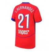 Paris Saint-Germain Lucas Hernandez #21 Tredjetrøje 2025-26 Kortærmet