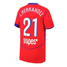 Paris Saint-Germain Lucas Hernandez #21 Tredjetrøje 2025-26 Kortærmet