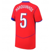 Paris Saint-Germain Marquinhos #5 Tredjetrøje 2025-26 Kortærmet