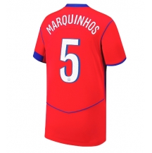 Paris Saint-Germain Marquinhos #5 Tredjetrøje 2025-26 Kortærmet