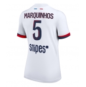 Paris Saint-Germain Marquinhos #5 Udebanetrøje Dame 2025-26 Kortærmet