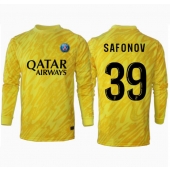 Paris Saint-Germain Matvei Safonov #39 Målmand Tredjetrøje 2024-25 Langærmet