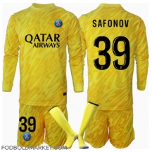 Paris Saint-Germain Matvei Safonov #39 Målmand Tredjetrøje Børn 2024-25 Langærmet (+ Korte bukser)