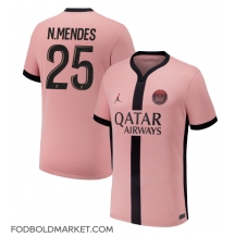 Paris Saint-Germain Nuno Mendes #25 Tredjetrøje 2024-25 Kortærmet