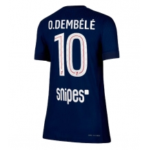 Paris Saint-Germain Ousmane Dembele #10 Hjemmebanetrøje Dame 2025-26 Kortærmet