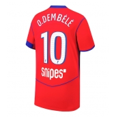 Paris Saint-Germain Ousmane Dembele #10 Tredjetrøje 2025-26 Kortærmet