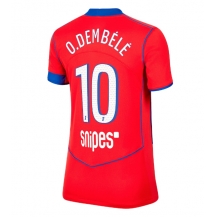 Paris Saint-Germain Ousmane Dembele #10 Tredjetrøje Dame 2025-26 Kortærmet