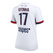 Paris Saint-Germain Vitinha #17 Udebanetrøje Dame 2025-26 Kortærmet