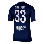 Paris Saint-Germain Warren Zaire-Emery #33 Hjemmebanetrøje 2025-26 Kortærmet