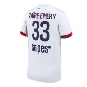 Paris Saint-Germain Warren Zaire-Emery #33 Udebanetrøje 2025-26 Kortærmet