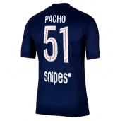 Paris Saint-Germain Willian Pacho #51 Hjemmebanetrøje 2025-26 Kortærmet