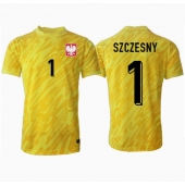 Polen Wojciech Szczesny #1 Målmand Hjemmebanetrøje EM 2024 Kortærmet