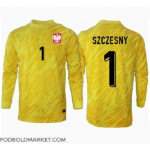 Polen Wojciech Szczesny #1 Målmand Hjemmebanetrøje EM 2024 Langærmet