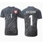 Polen Wojciech Szczesny #1 Målmand Udebanetrøje EM 2024 Kortærmet