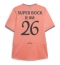 Porto Luuk de Jong #26 Udebanetrøje 2025-26 Kortærmet