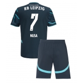 RB Leipzig Antonio Nusa #7 Tredjetrøje Børn 2024-25 Kortærmet (+ Korte bukser)
