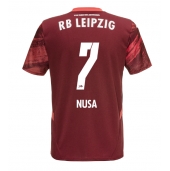 RB Leipzig Antonio Nusa #7 Udebanetrøje 2024-25 Kortærmet