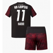 RB Leipzig Conrad Harder #11 Tredjetrøje Børn 2025-26 Kortærmet (+ Korte bukser)