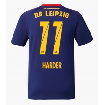 RB Leipzig Conrad Harder #11 Udebanetrøje 2025-26 Kortærmet