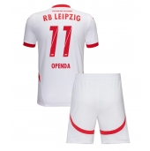 RB Leipzig Lois Openda #11 Hjemmebanetrøje Børn 2024-25 Kortærmet (+ Korte bukser)