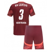 RB Leipzig Lutsharel Geertruida #3 Udebanetrøje Børn 2024-25 Kortærmet (+ Korte bukser)