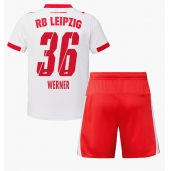 RB Leipzig Timo Werner #36 Hjemmebanetrøje Børn 2025-26 Kortærmet (+ Korte bukser)
