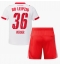 RB Leipzig Timo Werner #36 Hjemmebanetrøje Børn 2025-26 Kortærmet (+ Korte bukser)