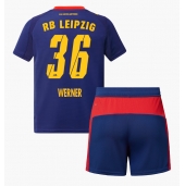 RB Leipzig Timo Werner #36 Udebanetrøje Børn 2025-26 Kortærmet (+ Korte bukser)