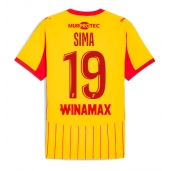 RC Lens Abdallah Sima #19 Hjemmebanetrøje 2025-26 Kortærmet