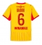 RC Lens Samson Baidoo #6 Hjemmebanetrøje 2025-26 Kortærmet