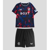 Rangers Tredjetrøje Børn 2024-25 Kortærmet (+ Korte bukser)