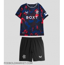 Rangers Tredjetrøje Børn 2024-25 Kortærmet (+ Korte bukser)