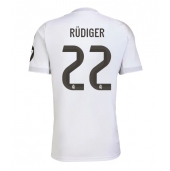 Real Madrid Antonio Rudiger #22 Hjemmebanetrøje 2025-26 Kortærmet