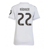 Real Madrid Antonio Rudiger #22 Hjemmebanetrøje Dame 2025-26 Kortærmet