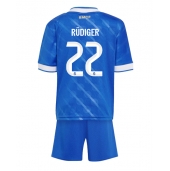 Real Madrid Antonio Rudiger #22 Tredjetrøje Børn 2025-26 Kortærmet (+ Korte bukser)