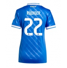 Real Madrid Antonio Rudiger #22 Tredjetrøje Dame 2025-26 Kortærmet