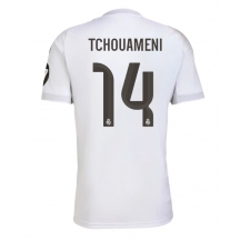 Real Madrid Aurelien Tchouameni #14 Hjemmebanetrøje 2025-26 Kortærmet