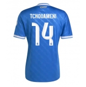 Real Madrid Aurelien Tchouameni #14 Tredjetrøje 2025-26 Kortærmet