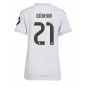 Real Madrid Brahim Diaz #21 Hjemmebanetrøje Dame 2025-26 Kortærmet