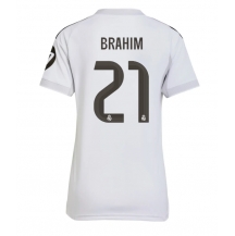 Real Madrid Brahim Diaz #21 Hjemmebanetrøje Dame 2025-26 Kortærmet
