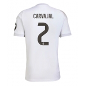 Real Madrid Daniel Carvajal #2 Hjemmebanetrøje 2025-26 Kortærmet
