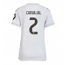Real Madrid Daniel Carvajal #2 Hjemmebanetrøje Dame 2025-26 Kortærmet