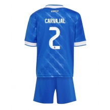 Real Madrid Daniel Carvajal #2 Tredjetrøje Børn 2025-26 Kortærmet (+ Korte bukser)