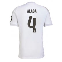 Real Madrid David Alaba #4 Hjemmebanetrøje 2025-26 Kortærmet