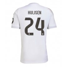 Real Madrid Dean Huijsen #24 Hjemmebanetrøje 2025-26 Kortærmet