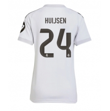 Real Madrid Dean Huijsen #24 Hjemmebanetrøje Dame 2025-26 Kortærmet