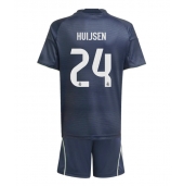 Real Madrid Dean Huijsen #24 Udebanetrøje Børn 2025-26 Kortærmet (+ Korte bukser)