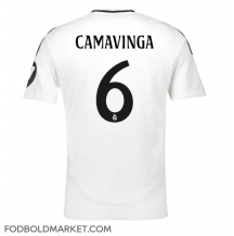 Real Madrid Eduardo Camavinga #6 Hjemmebanetrøje 2024-25 Kortærmet