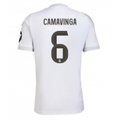 Real Madrid Eduardo Camavinga #6 Hjemmebanetrøje 2025-26 Kortærmet
